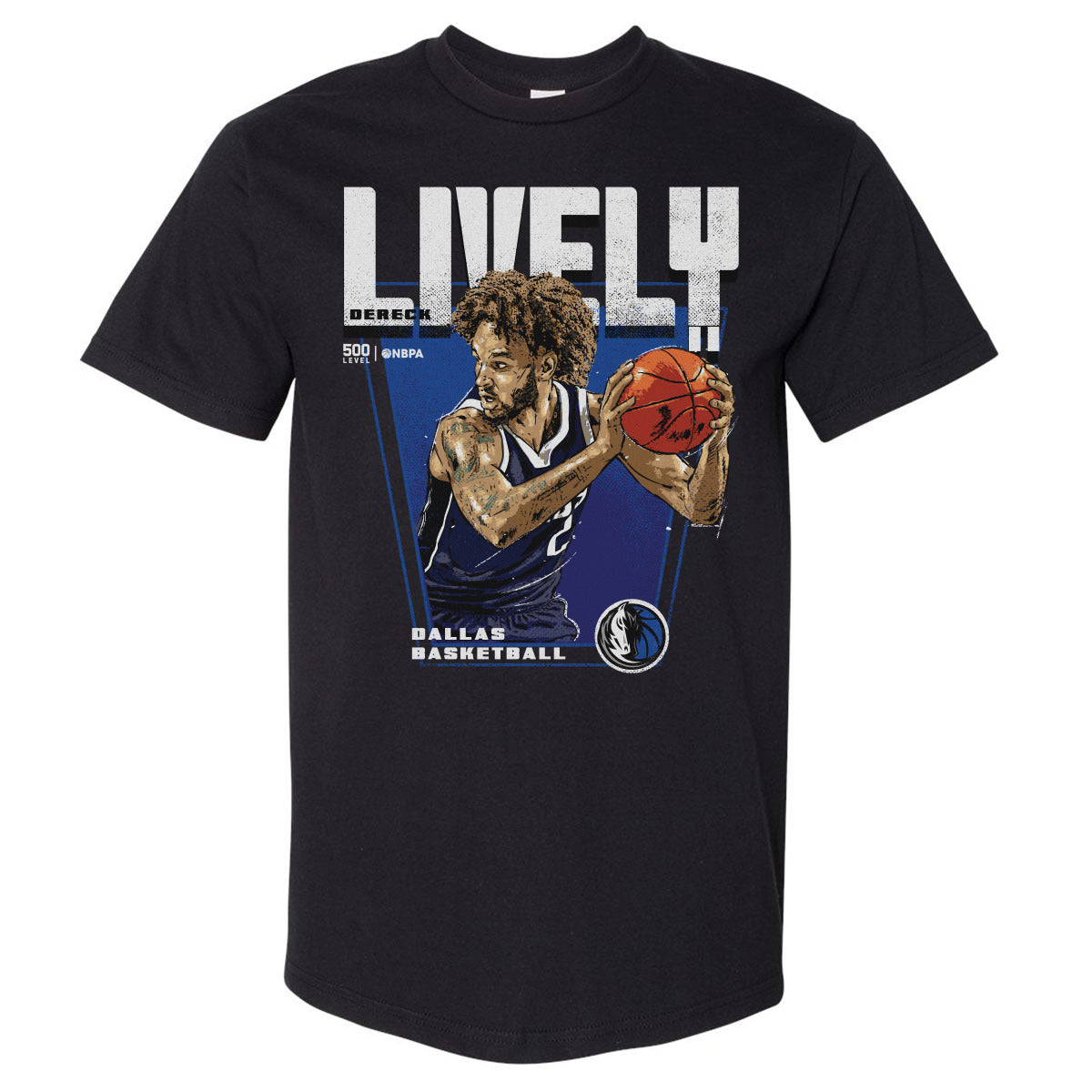 Dereck Lively II Men's Heavyweight T-Shirt | 500 LEVEL