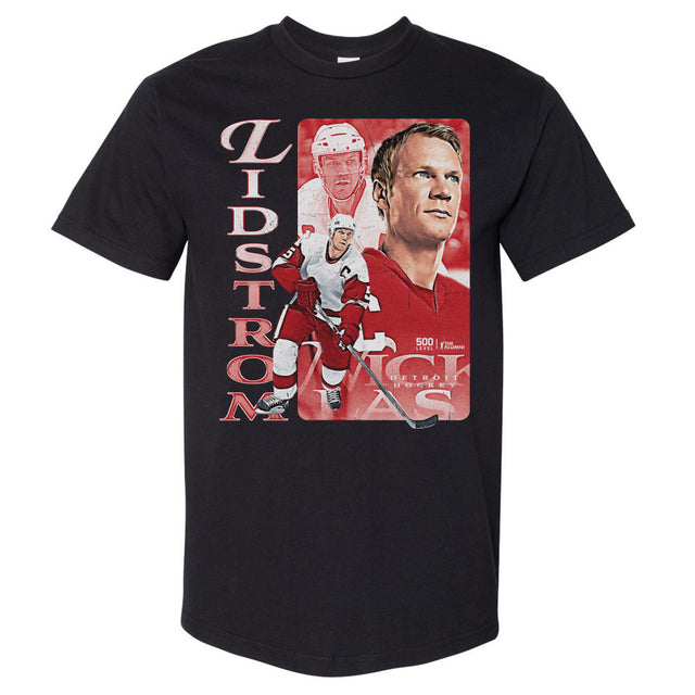 Nicklas Lidstrom Men's Heavyweight T-Shirt | 500 LEVEL
