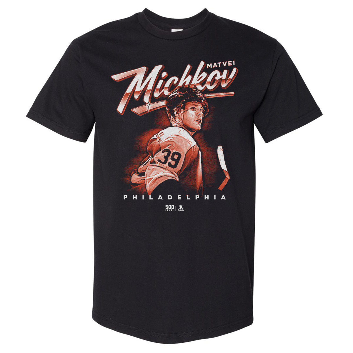 Matvei Michkov Men's Heavyweight T-Shirt | 500 LEVEL