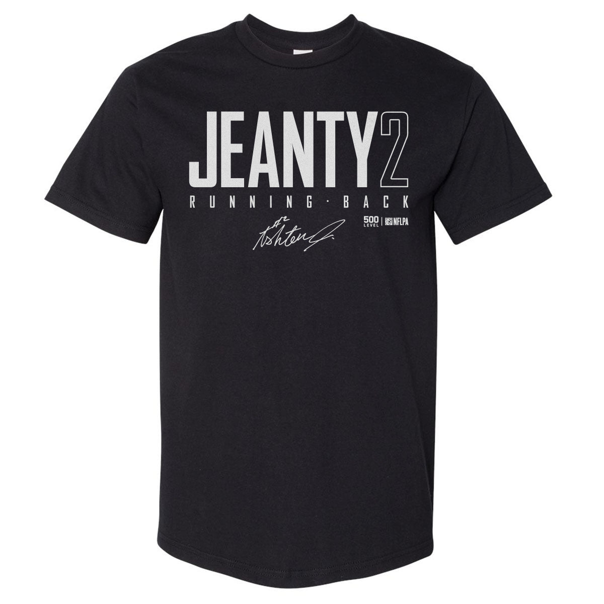 Ashton Jeanty Men's Heavyweight T-Shirt | 500 LEVEL