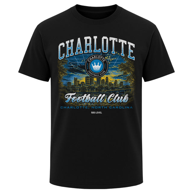 Charlotte FC Men's Heavyweight T-Shirt | 500 LEVEL