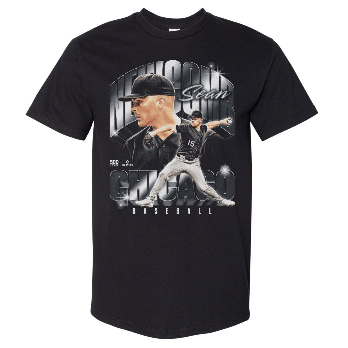 Sean Newcomb Men's Heavyweight T-Shirt | 500 LEVEL