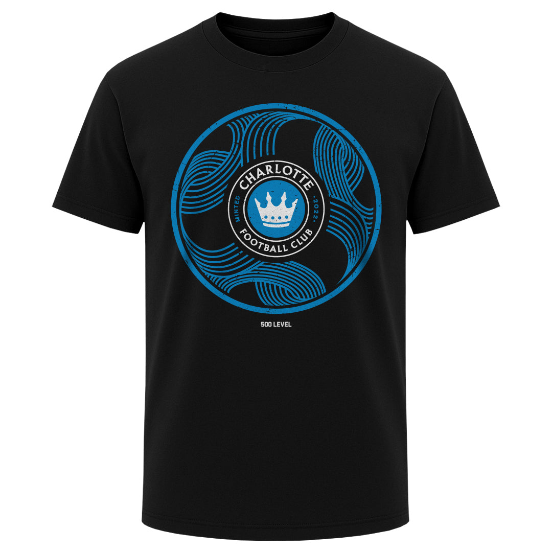 Charlotte FC Men's Heavyweight T-Shirt | 500 LEVEL