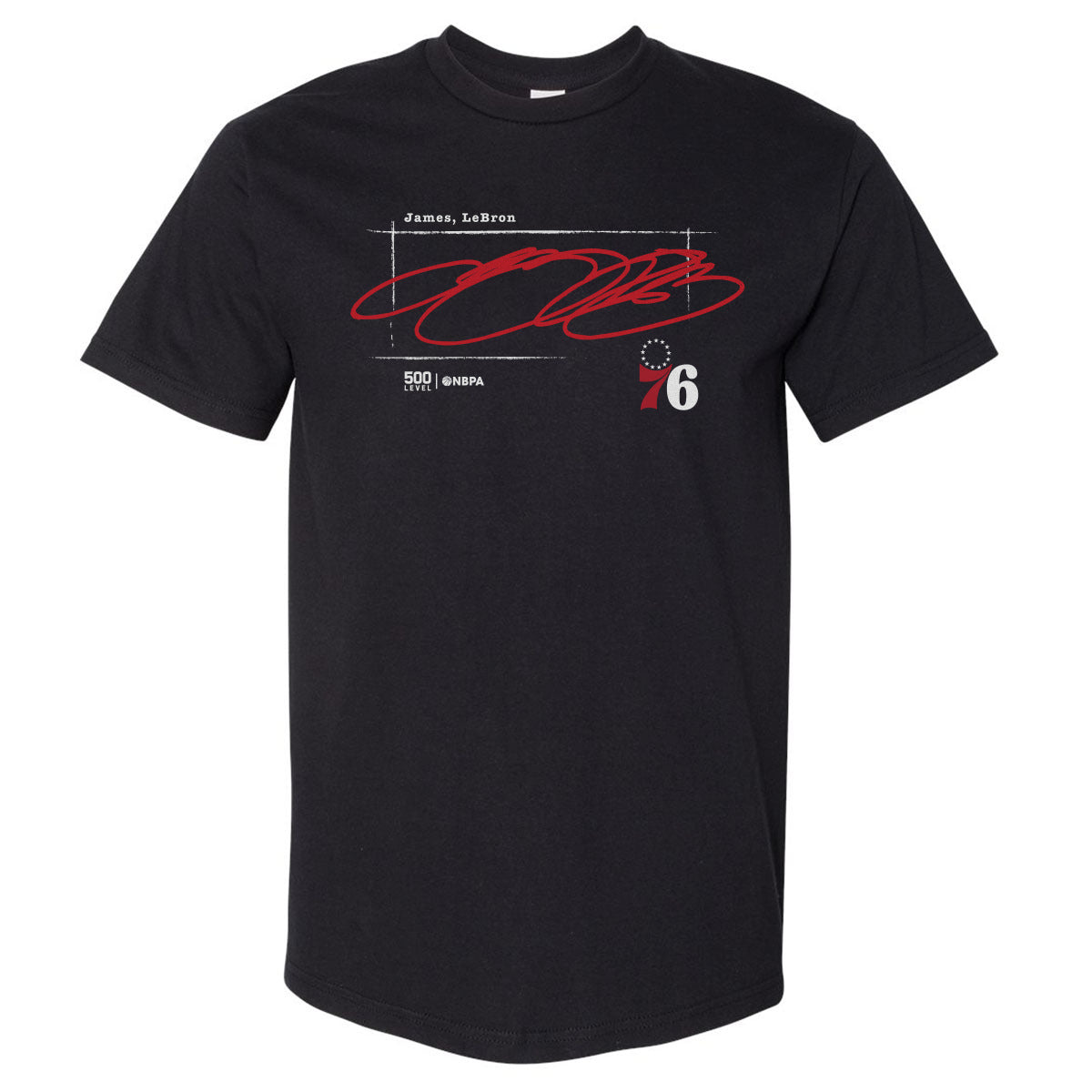 LeBron James Men's Heavyweight T-Shirt | 500 LEVEL