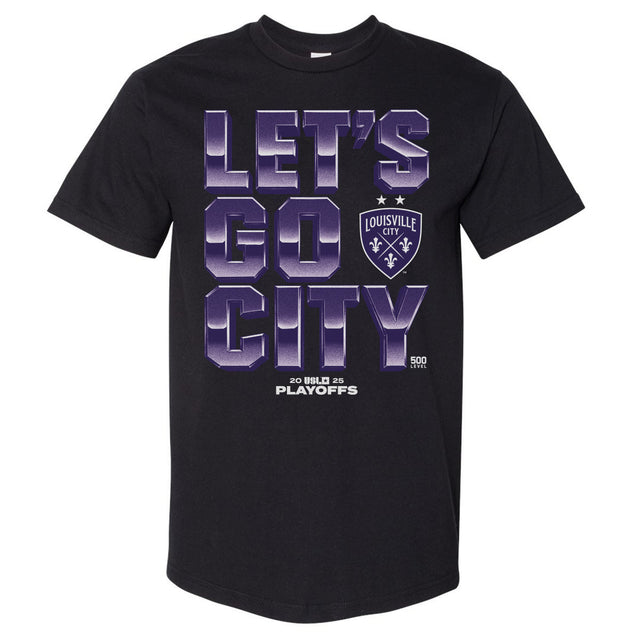 Louisville City FC Men's Heavyweight T-Shirt | 500 LEVEL