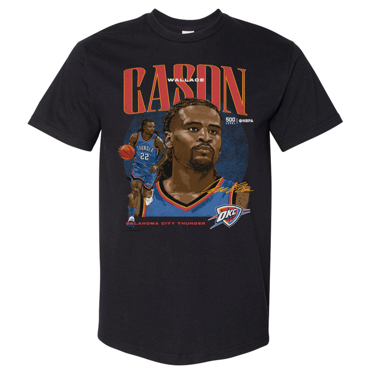 Cason Wallace Men's Heavyweight T-Shirt | 500 LEVEL