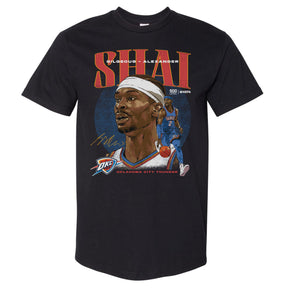 Shai Gilgeous-Alexander Men's Heavyweight T-Shirt | 500 LEVEL