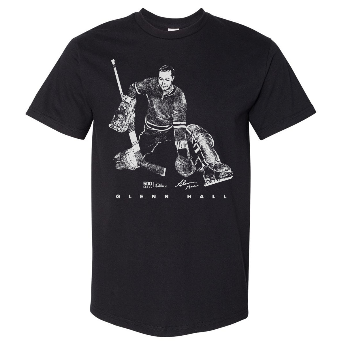 Glenn Hall Men's Heavyweight T-Shirt | 500 LEVEL