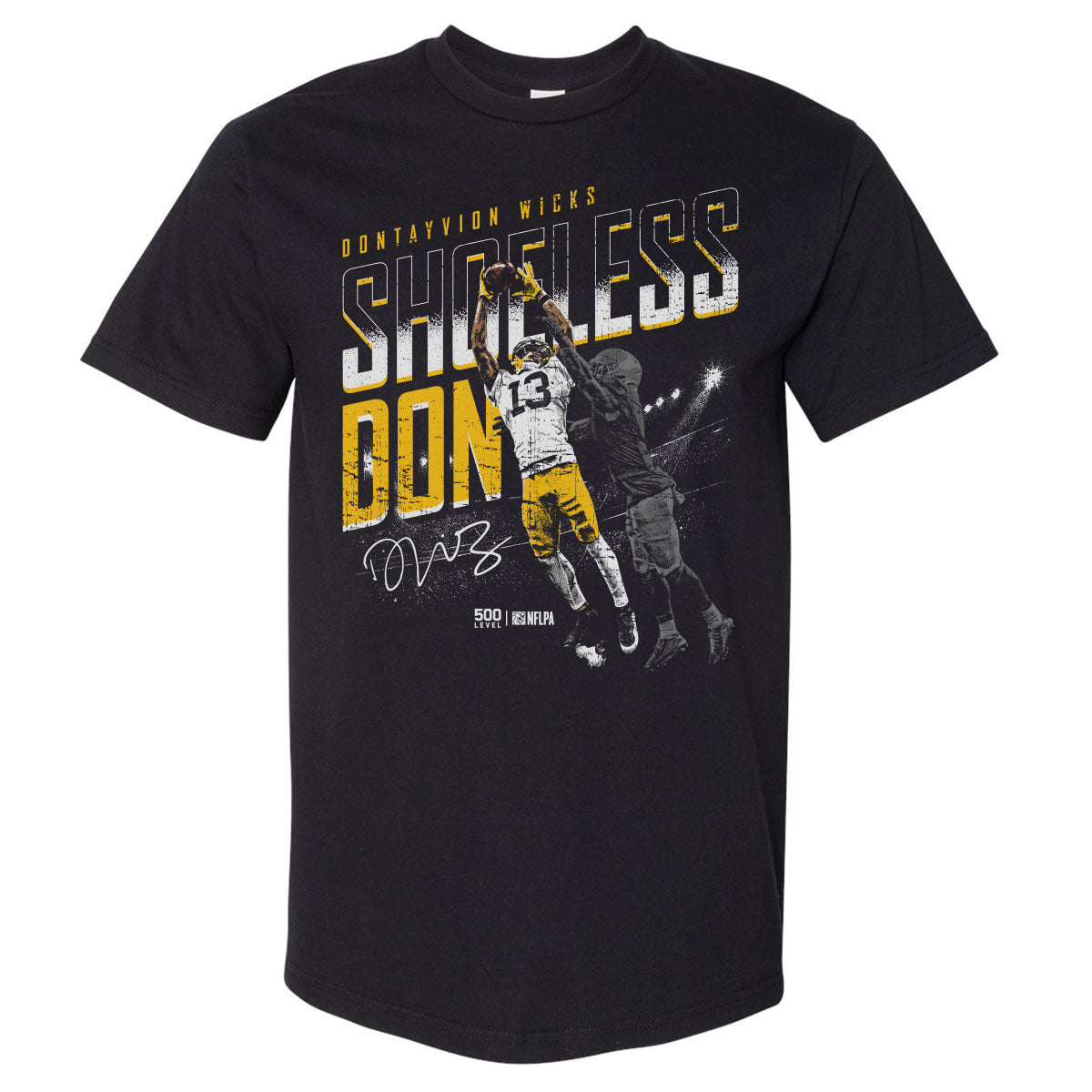 Dontayvion Wicks Men's Heavyweight T-Shirt | 500 LEVEL