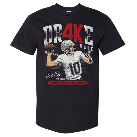 Drake Maye Men's Heavyweight T-Shirt | 500 LEVEL