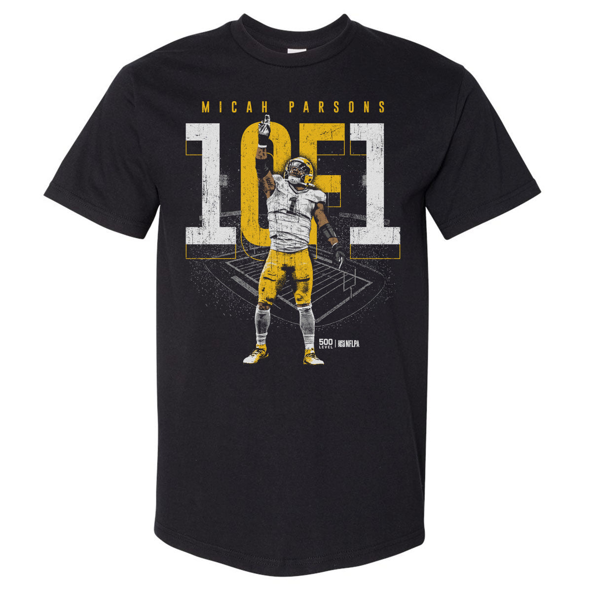 MIcah Parsons Men's Heavyweight T-Shirt | 500 LEVEL