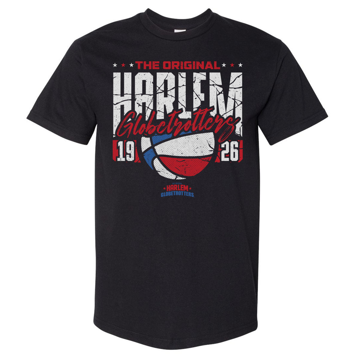Harlem Globetrotters Men's Heavyweight T-Shirt | 500 LEVEL
