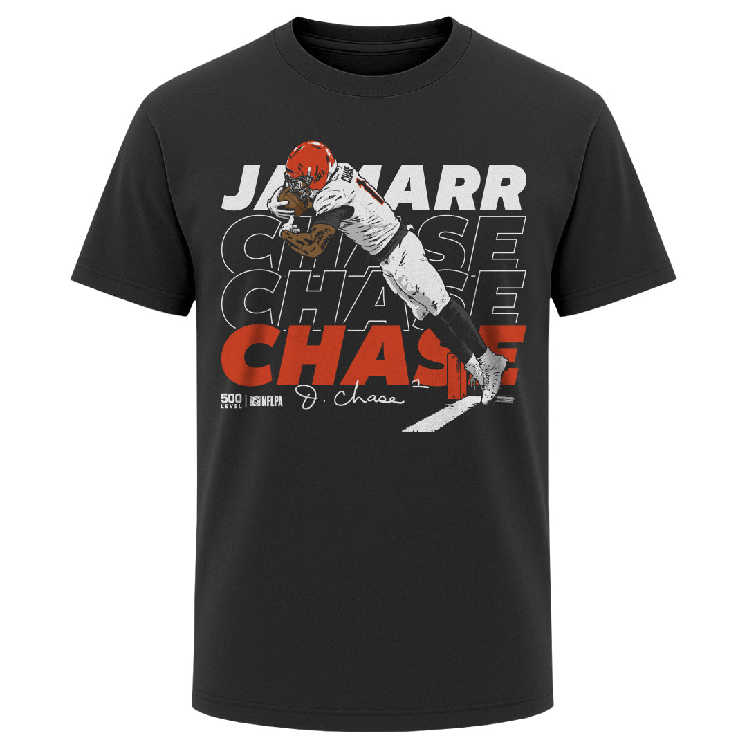 Ja'Marr Chase Men's Heavyweight T-Shirt | 500 LEVEL