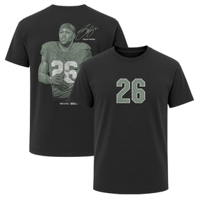 Saquon Barkley Men's Heavyweight T-Shirt | 500 LEVEL
