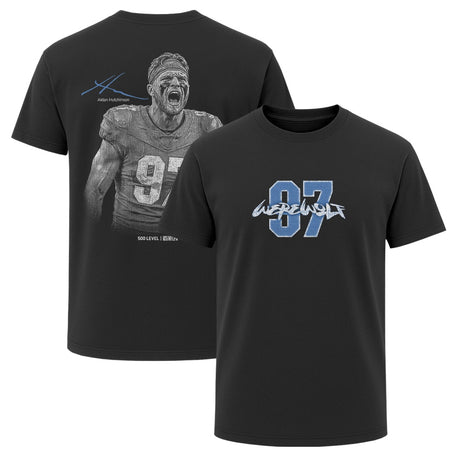 Aidan Hutchinson Men's Heavyweight T-Shirt | 500 LEVEL