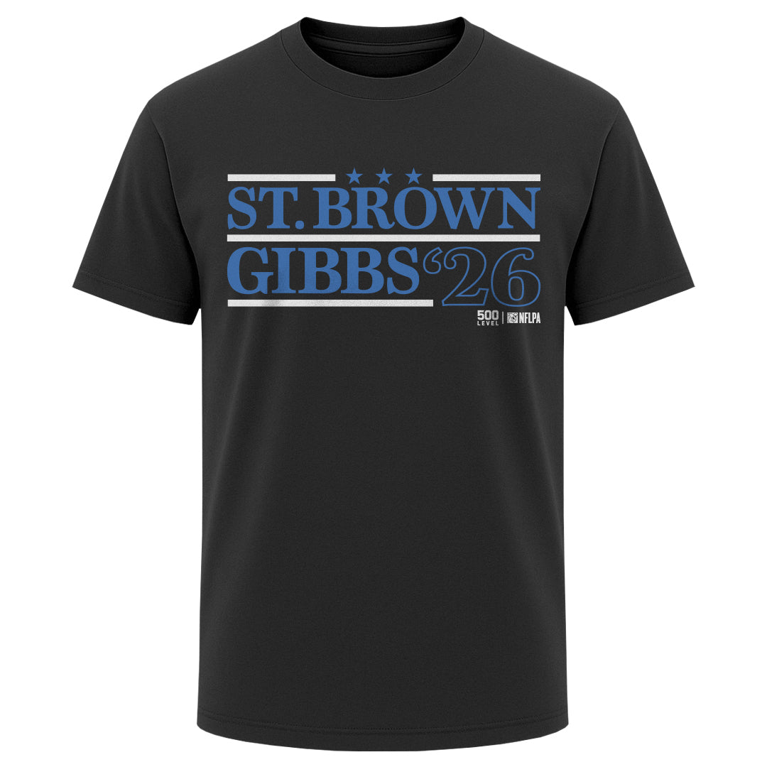 Amon-Ra St. Brown Men's Heavyweight T-Shirt | 500 LEVEL