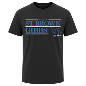 Amon-Ra St. Brown Men's Heavyweight T-Shirt | 500 LEVEL