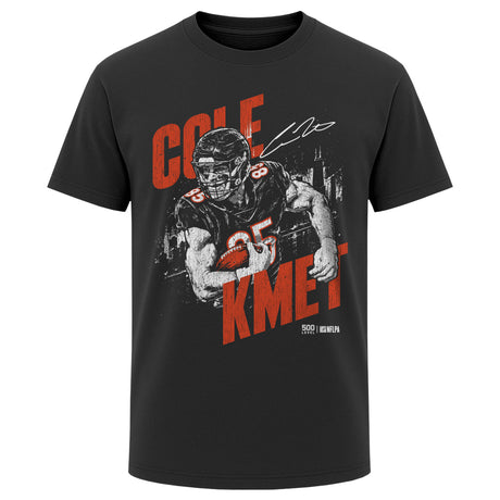 Cole Kmet Men's Heavyweight T-Shirt | 500 LEVEL