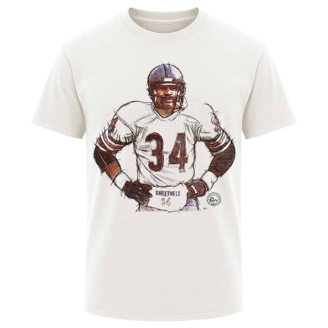 Walter Payton Men's Heavyweight T-Shirt | 500 LEVEL