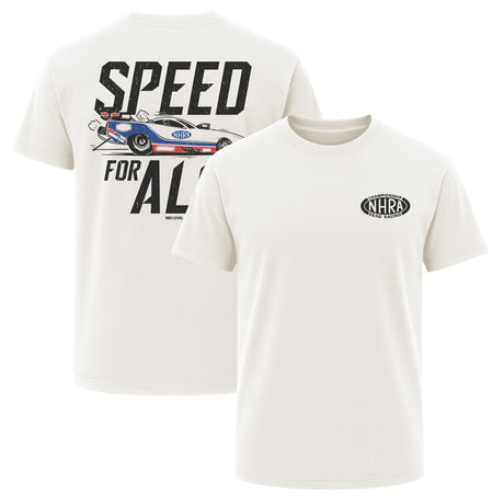 NHRA Men's Heavyweight T-Shirt | 500 LEVEL