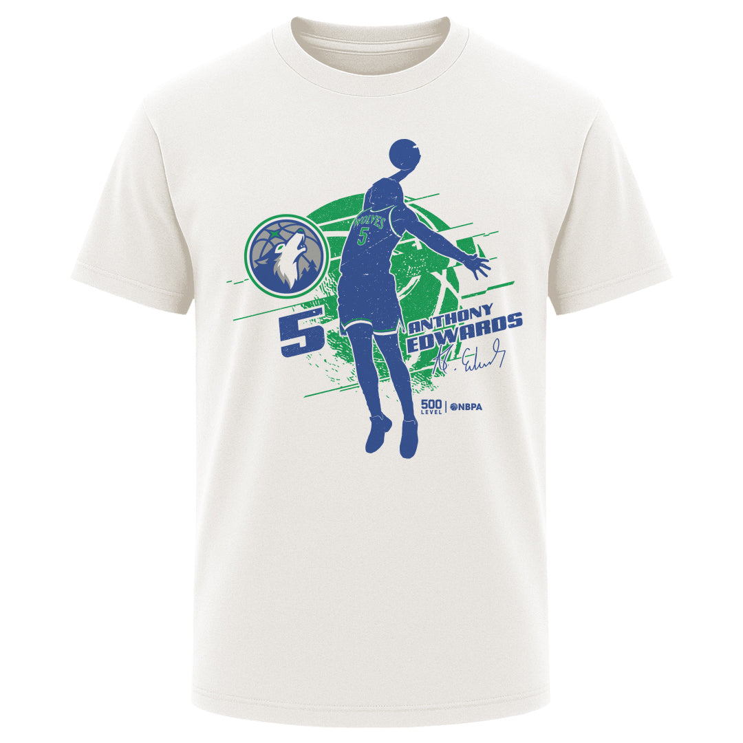 Anthony Edwards Men's Heavyweight T-Shirt | 500 LEVEL