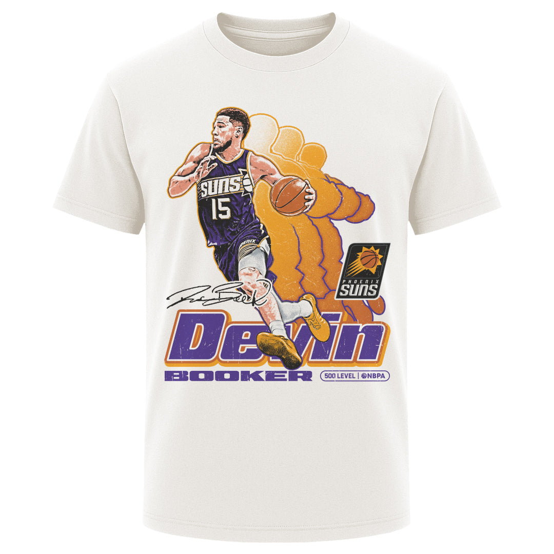 Devin Booker Men's Heavyweight T-Shirt | 500 LEVEL