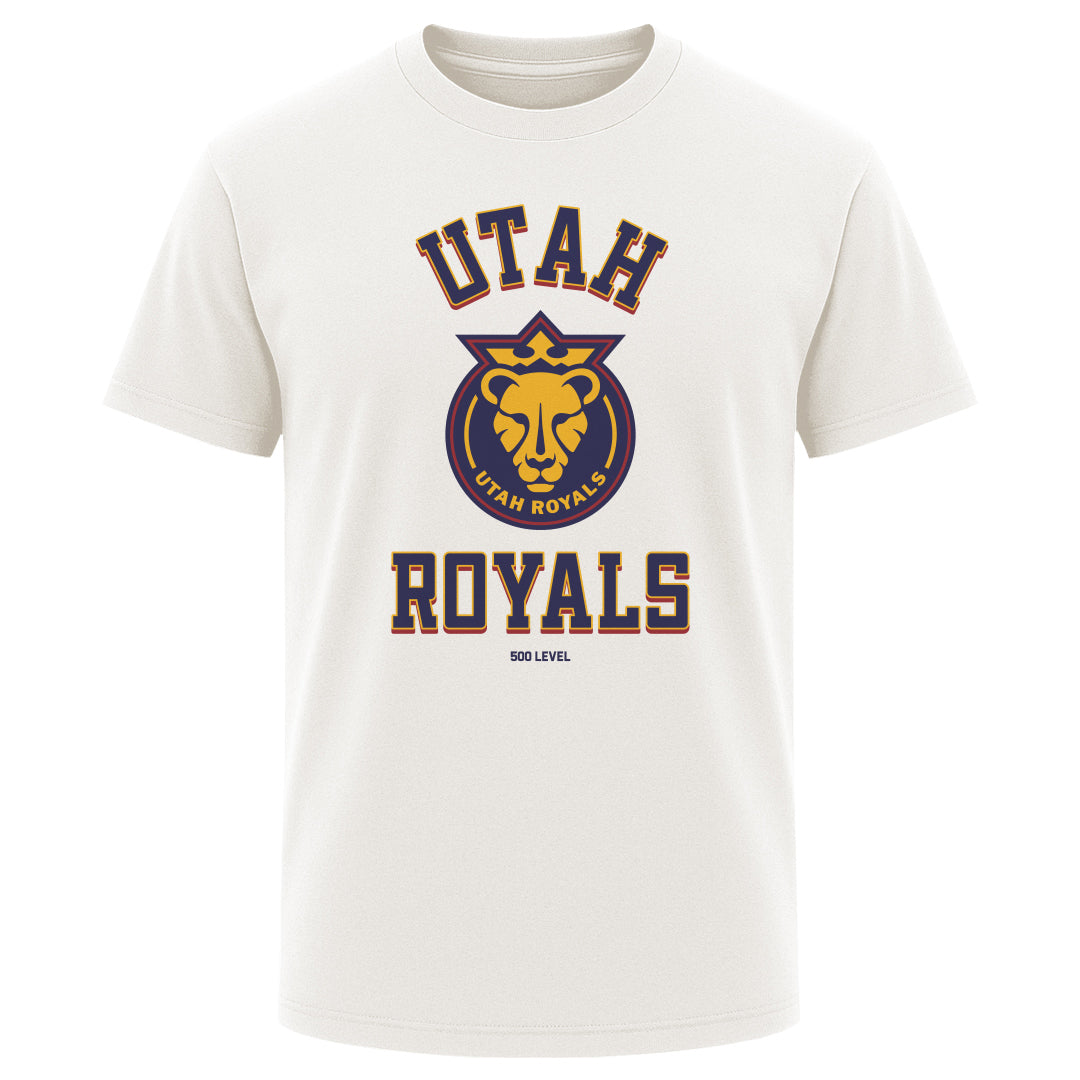 Utah Royals Men's Heavyweight T-Shirt | 500 LEVEL