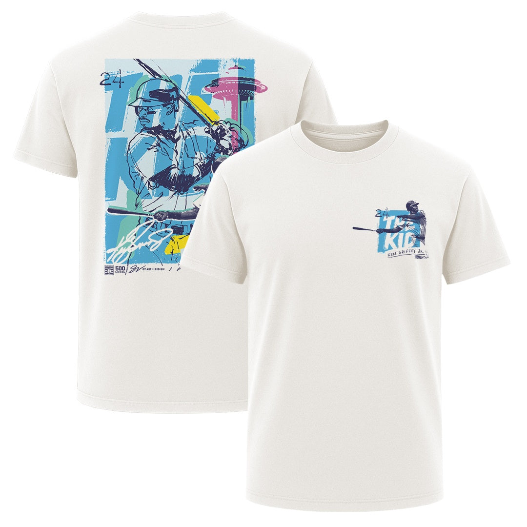Ken Griffey Jr. Men's Heavyweight T-Shirt | 500 LEVEL