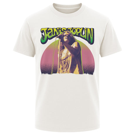 Janis Joplin Men's Heavyweight T-Shirt | 500 LEVEL