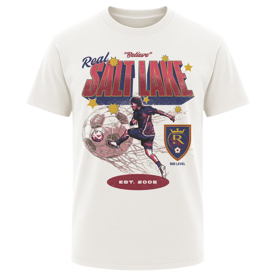 Real Salt Lake Men's Heavyweight T-Shirt | 500 LEVEL