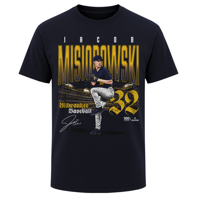 Jacob Misiorowski Men's Heavyweight T-Shirt | 500 LEVEL