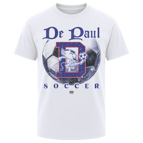 DePaul Blue Demons Men's Heavyweight T-Shirt | 500 LEVEL