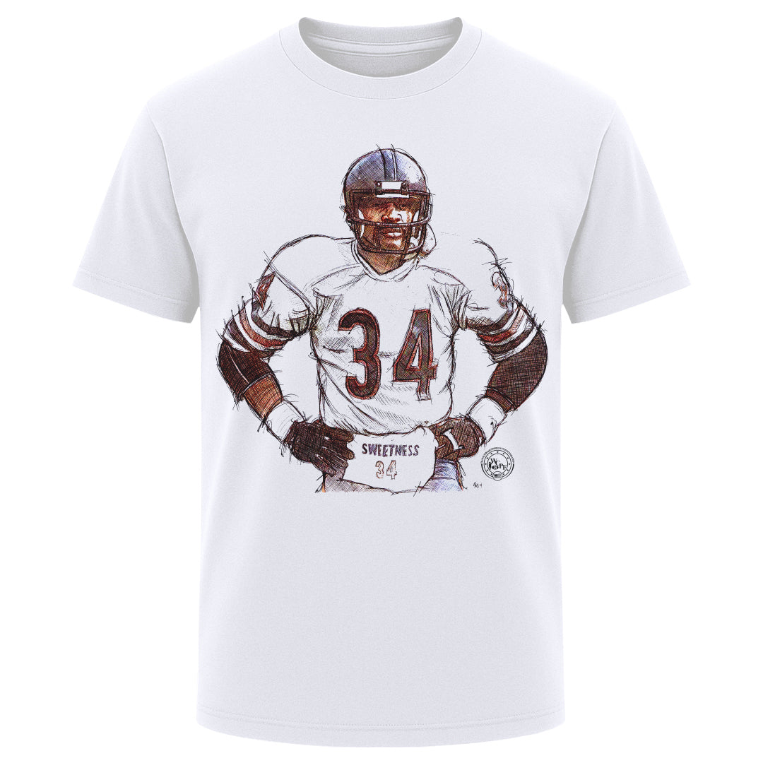 Walter Payton Men's Heavyweight T-Shirt | 500 LEVEL