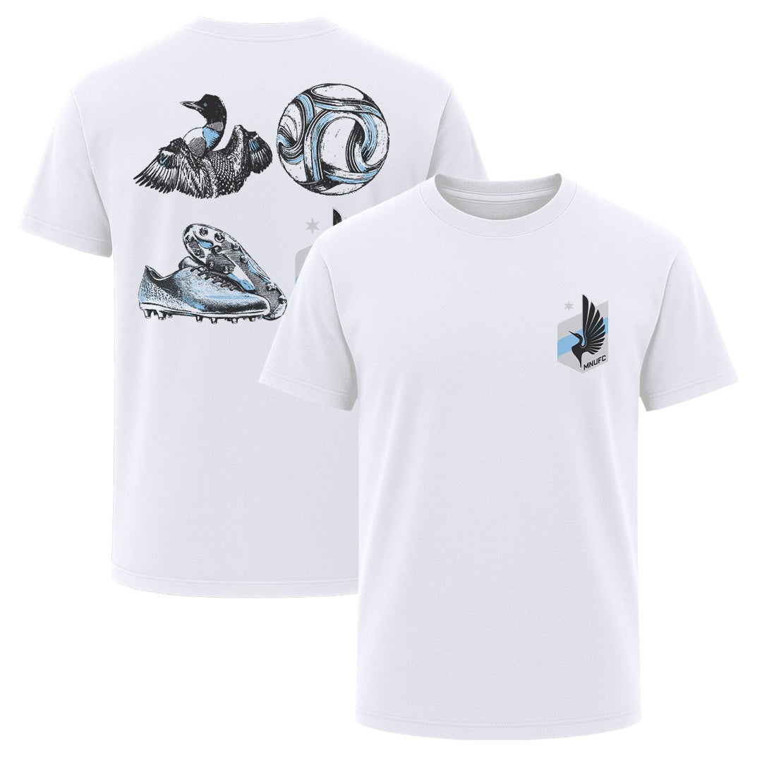 Minnesota United Men's Heavyweight T-Shirt | 500 LEVEL