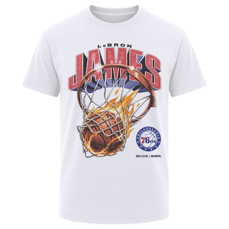 LeBron James Men's Heavyweight T-Shirt | 500 LEVEL