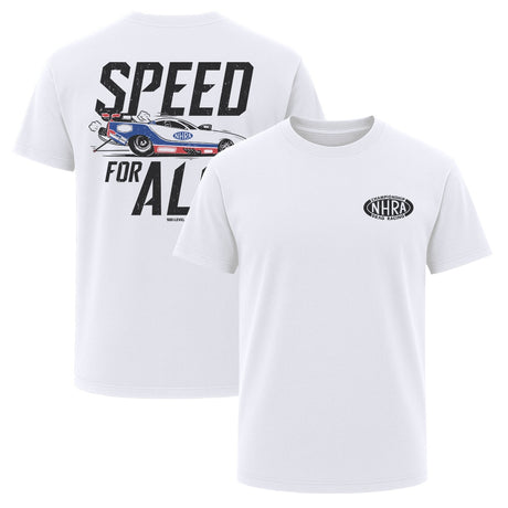 NHRA Men's Heavyweight T-Shirt | 500 LEVEL