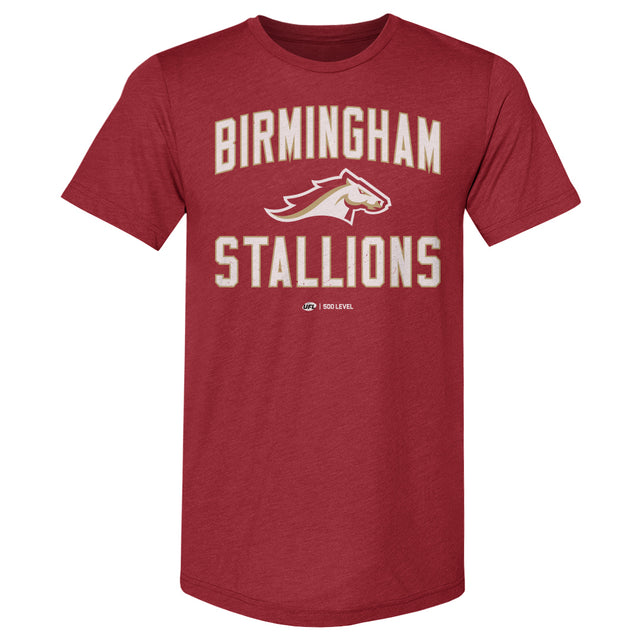 Birmingham Stallions Men's Premium T-Shirt | 500 LEVEL