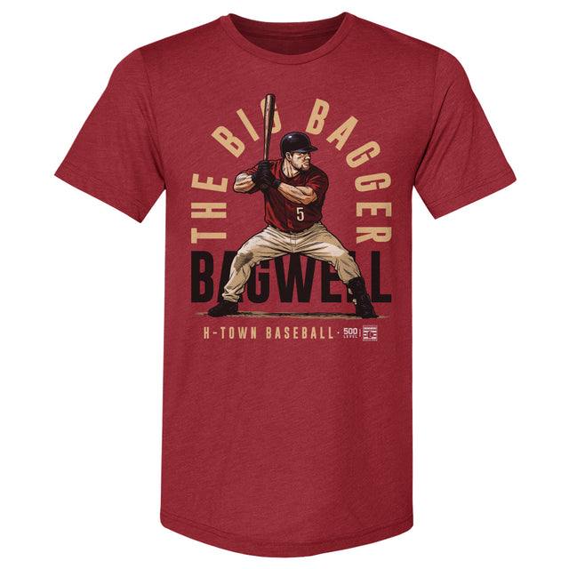 Jeff Bagwell Men's Premium T-Shirt | 500 LEVEL