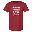 Arizona Football Men's Premium T-Shirt | 500 LEVEL