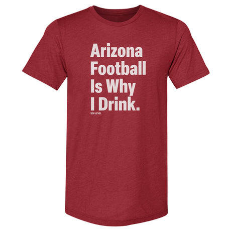 Arizona Football Men's Premium T-Shirt | 500 LEVEL