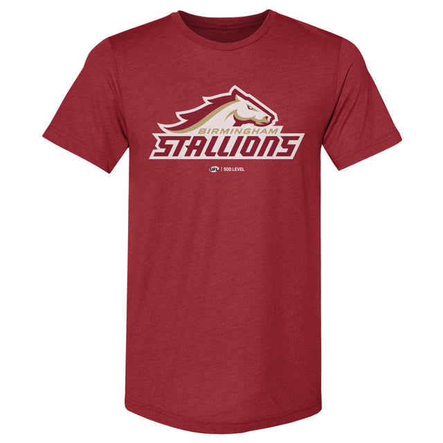 Birmingham Stallions Men's Premium T-Shirt | 500 LEVEL