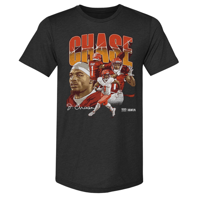 Ja'Marr Chase Men's Premium T-Shirt | 500 LEVEL