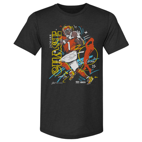 Ja'Marr Chase Men's Premium T-Shirt | 500 LEVEL
