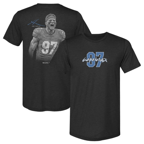 Aidan Hutchinson Men's Premium T-Shirt | 500 LEVEL