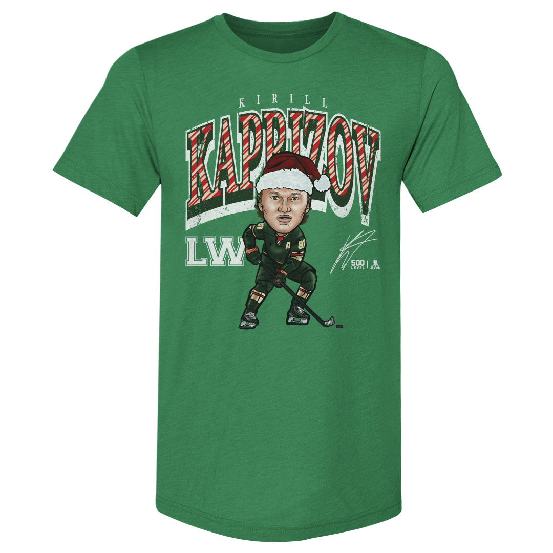 Kirill Kaprizov Men's Premium T-Shirt | 500 LEVEL