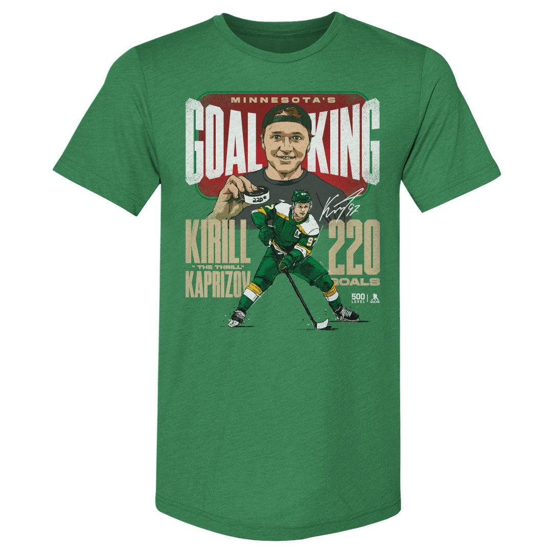 Kirill Kaprizov Men's Premium T-Shirt | 500 LEVEL