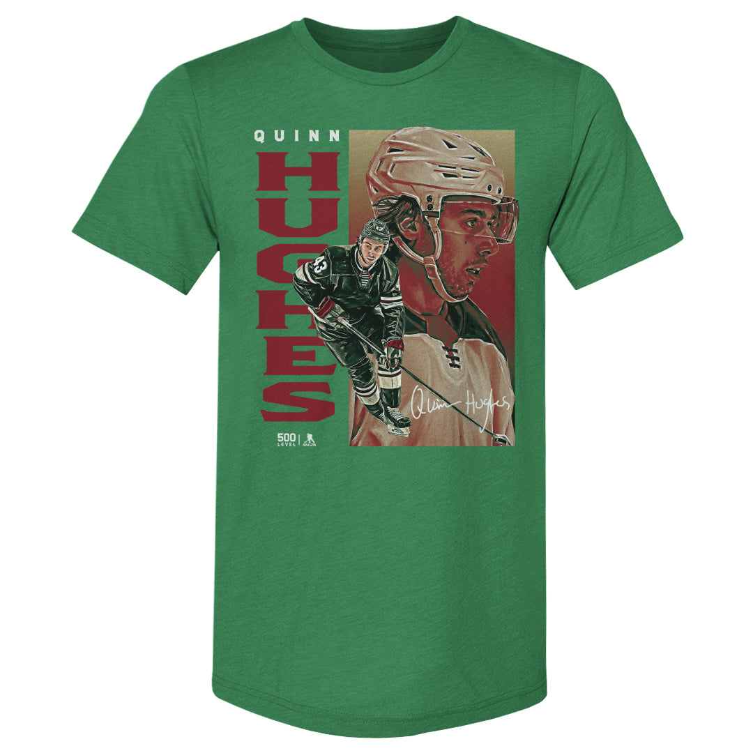 Quinn Hughes Men's Premium T-Shirt | 500 LEVEL