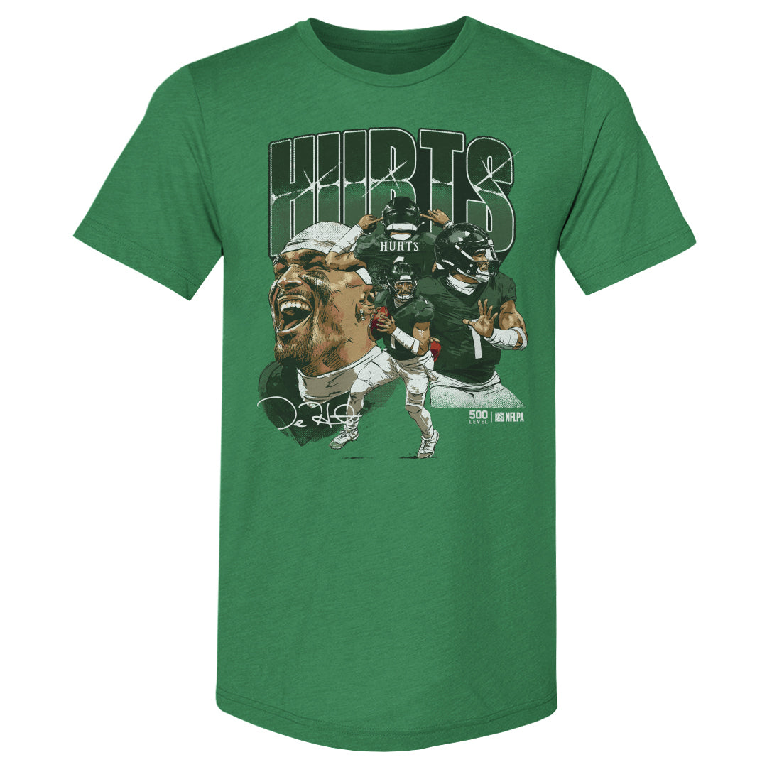 Jalen Hurts Men's Premium T-Shirt | 500 LEVEL