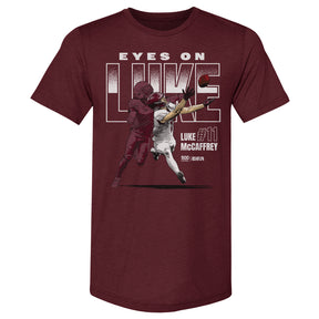 Luke McCaffrey Men's Premium T-Shirt | 500 LEVEL