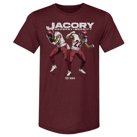 Jacory Croskey-Merritt Men's Premium T-Shirt | 500 LEVEL